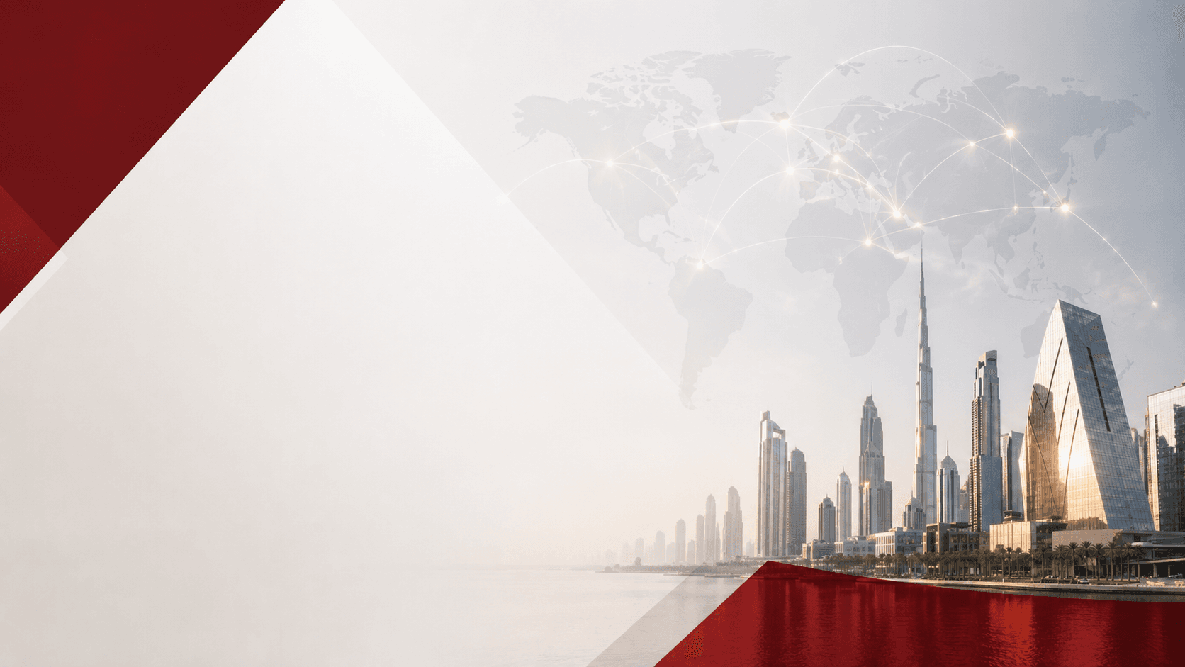 Global network and international connectivity