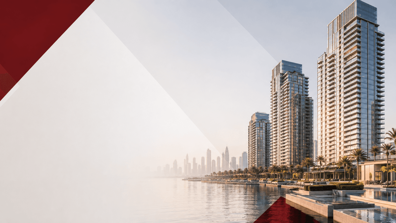Premium waterfront real estate in Dubai